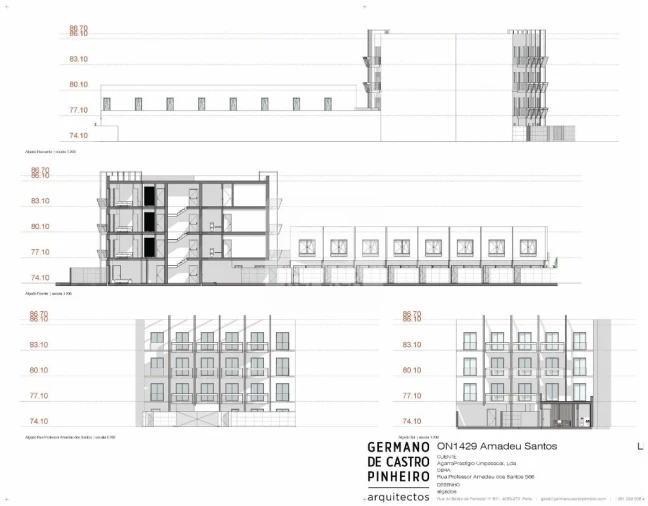 Apartamento T1 para Venda em Gulpilhares e Valadares Planta 1