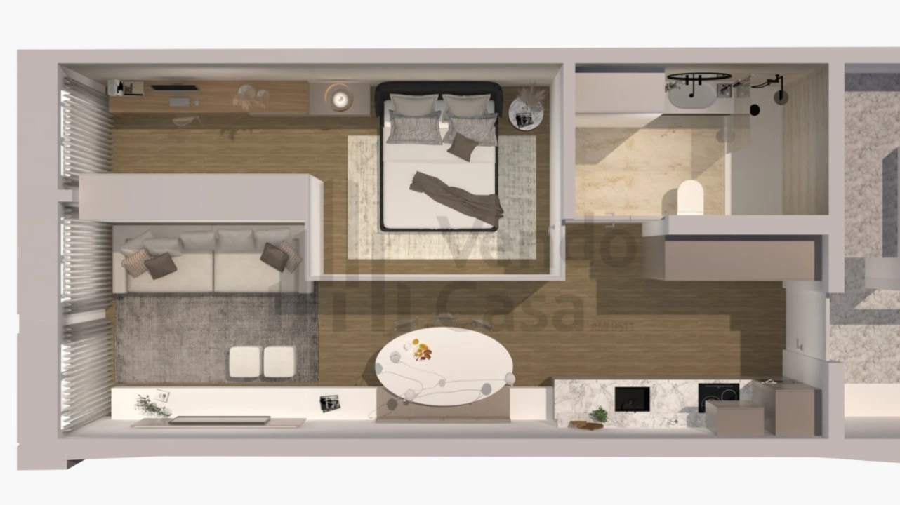 Apartamento T2 para Venda em São Vitor (Braga) Foto 29