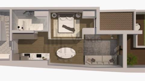 Apartamento T2 para Venda em São Vitor (Braga)