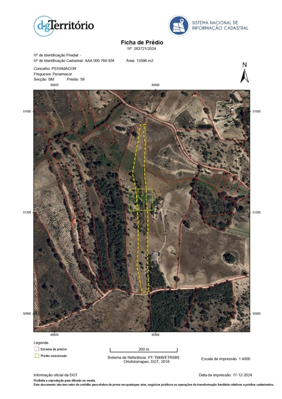 Terreno Agricola ou Rústico para Venda em Penamacor Foto 21