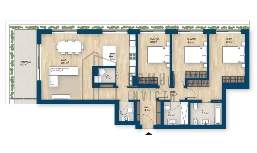 Apartamento T3 para Venda em Canidelo Foto 35