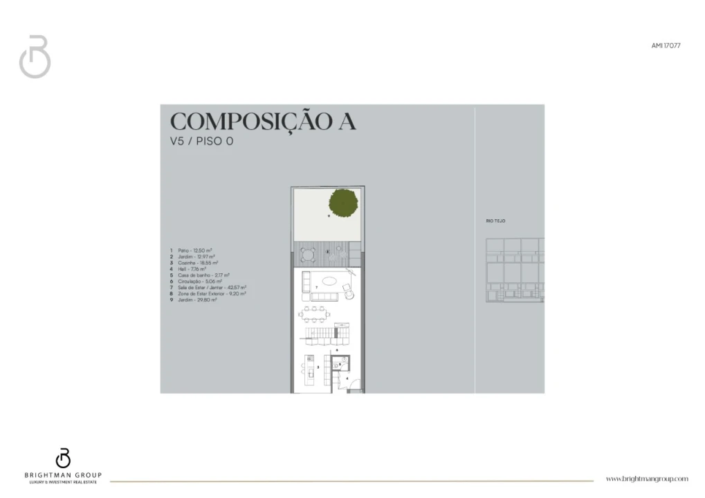 Moradia T4 para Venda em Alcantara Planta 2