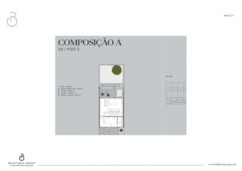 Moradia T4 para Venda em Alcantara Planta 4