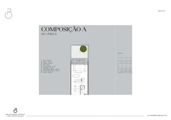 Moradia T4 para Venda em Alcantara Planta 2