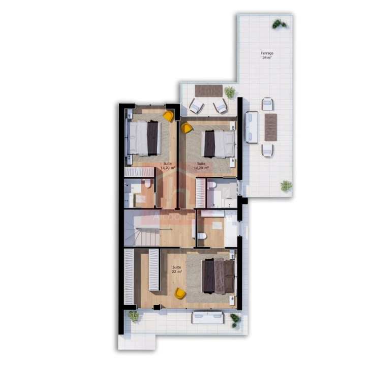 Moradia T4 para Venda em Alcochete Foto 15