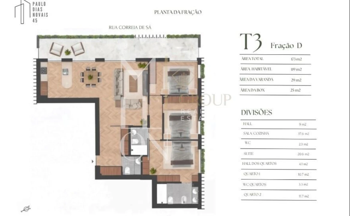 Apartamento T3 para Venda em Lordelo do Ouro e Massarelos Foto 11