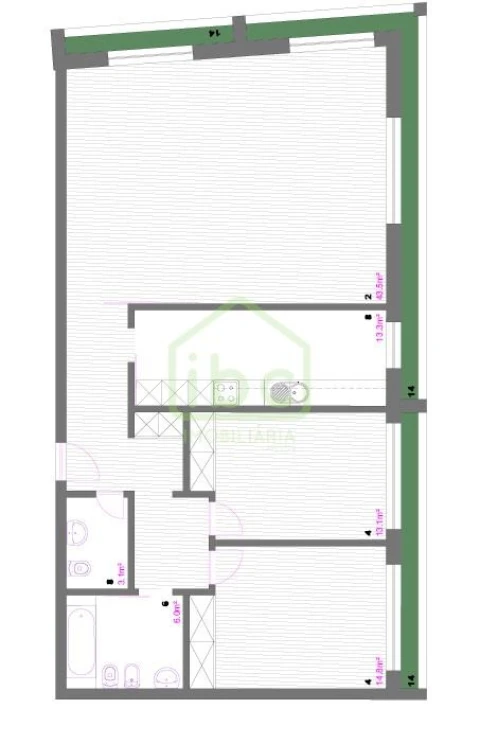 Apartamento T2 para Venda em Póvoa de Varzim, Beiriz e Argivai