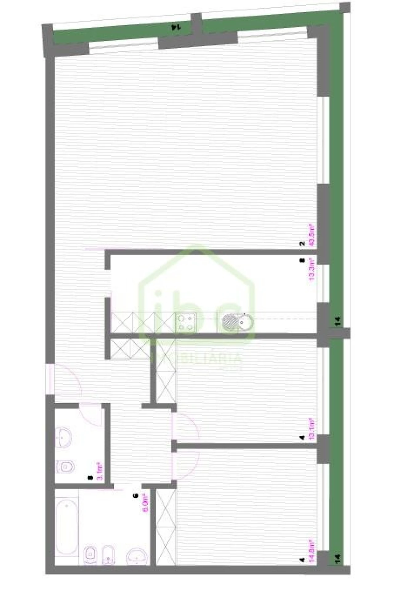 Apartamento T2 para Venda em Póvoa de Varzim, Beiriz e Argivai Foto 22