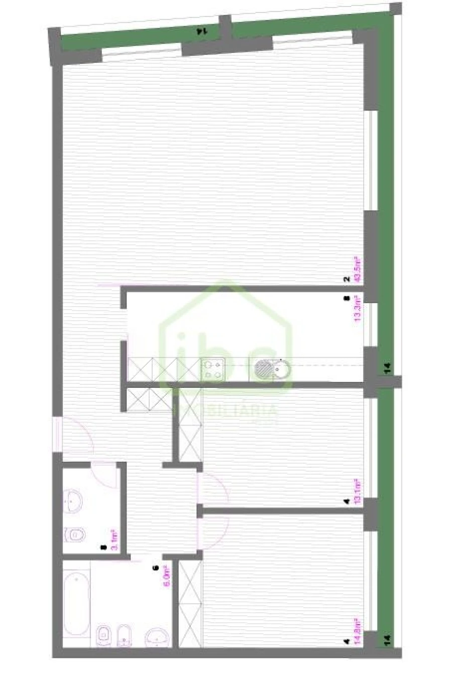 Apartamento T2 para Venda em Póvoa de Varzim, Beiriz e Argivai Foto 22