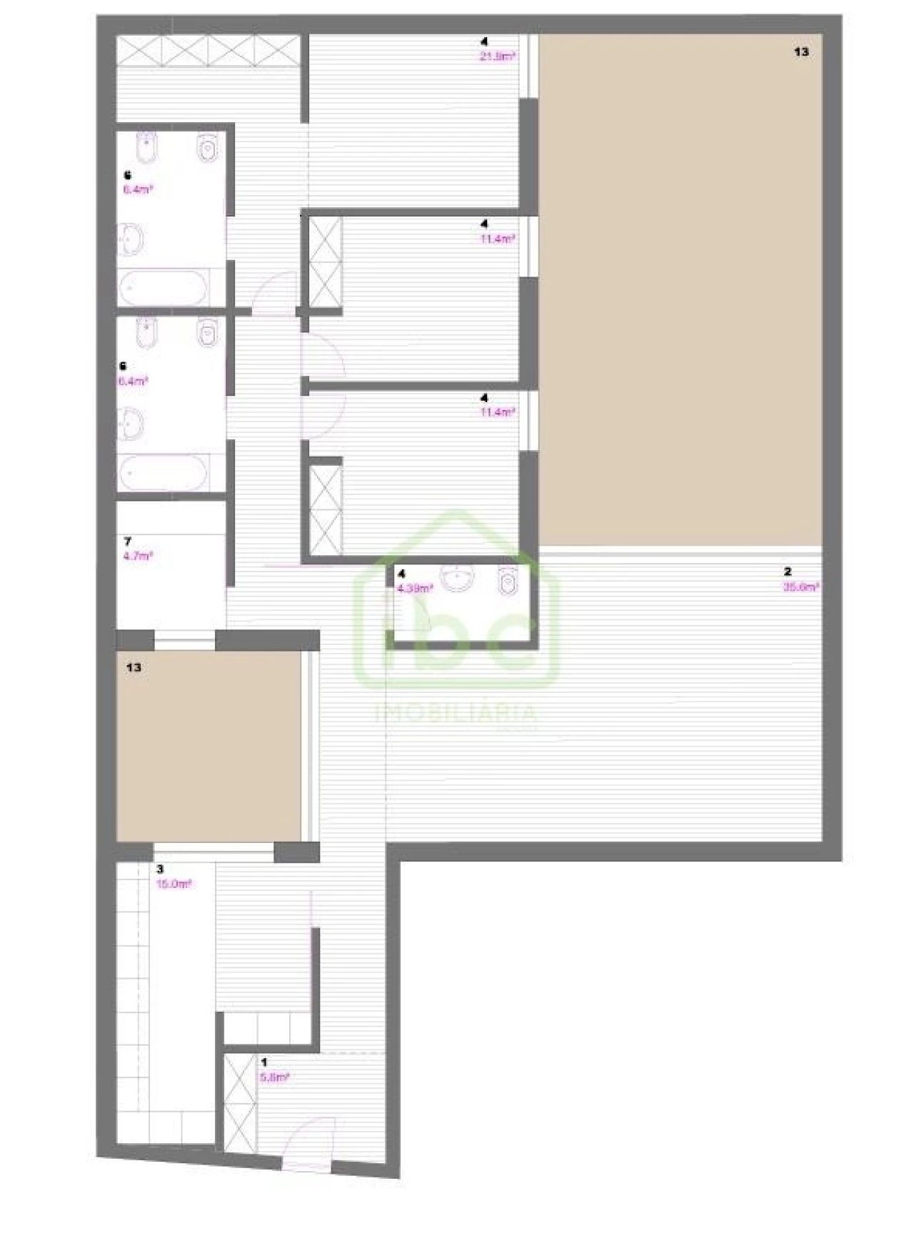 Apartamento T3 para Venda em Póvoa de Varzim, Beiriz e Argivai Foto 20