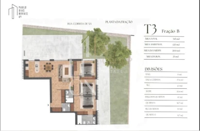 Apartamento T3 para Venda em Lordelo do Ouro e Massarelos