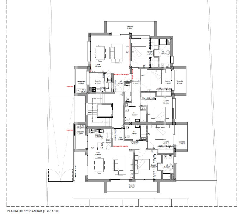 Apartamento T2 para Venda em Vila de Cucujães Foto 17