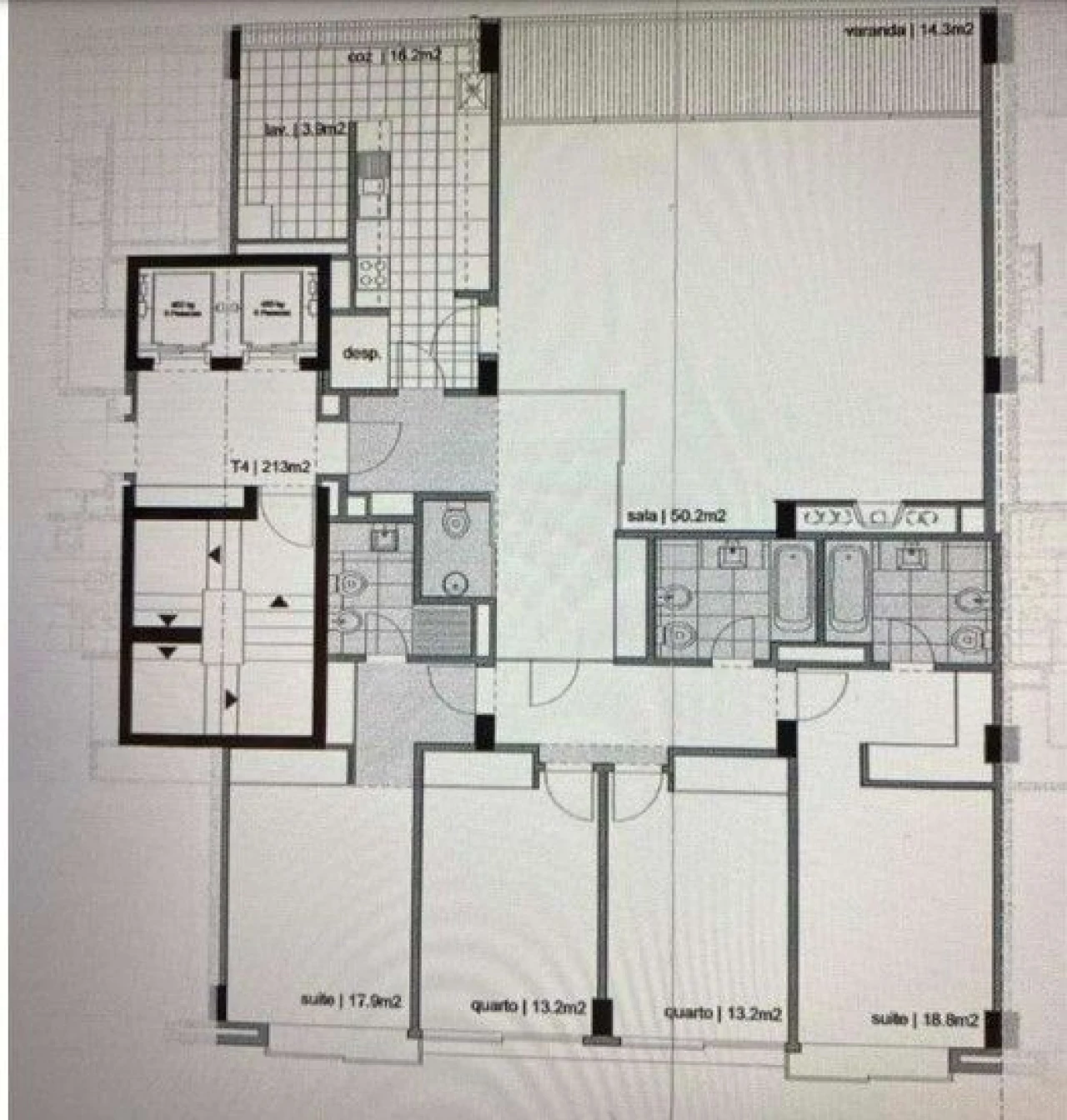 Apartamento T4 para Venda em Matosinhos e Leça da Palmeira Foto 31