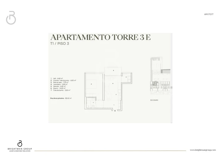 Apartamento T1 para Venda em Lordelo do Ouro e Massarelos Foto 8