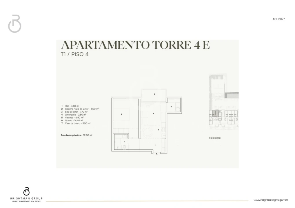Apartamento T1 para Venda em Lordelo do Ouro e Massarelos Foto 8