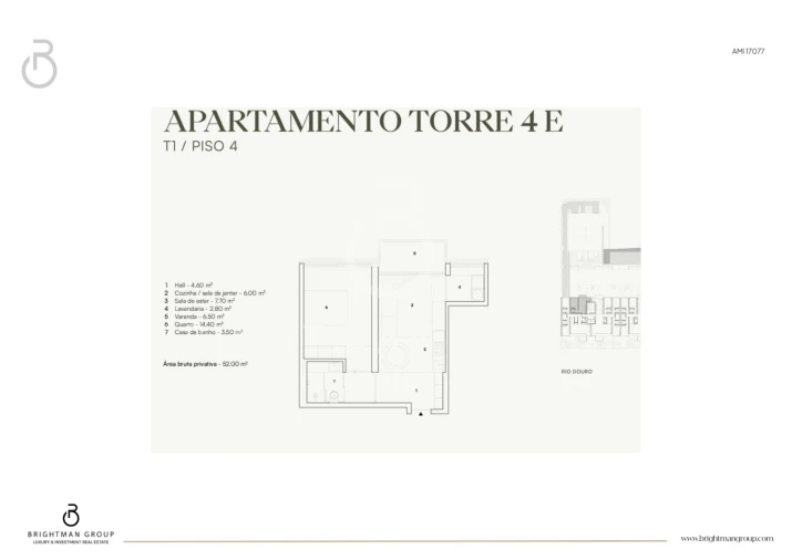 Apartamento T1 para Venda em Lordelo do Ouro e Massarelos Foto 8
