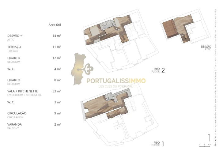 Apartamento T3 para Venda em Constancia Foto 57