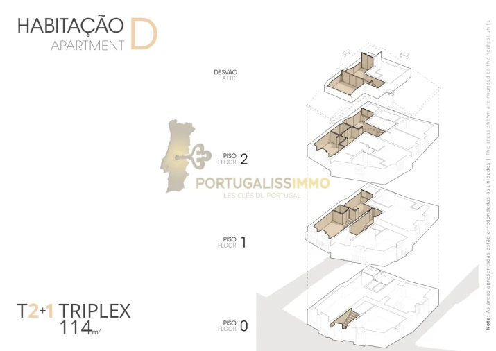 Apartamento T3 para Venda em Constancia Foto 56