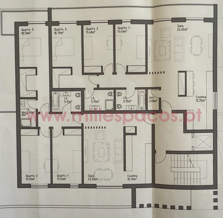 Terreno P/ Prédio para Venda em Ramada e Caneças Foto 20