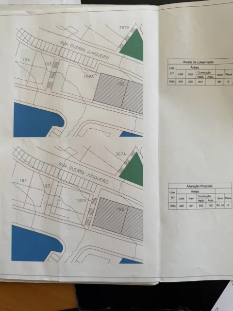 Terreno P/ Prédio para Venda em Ramada e Caneças