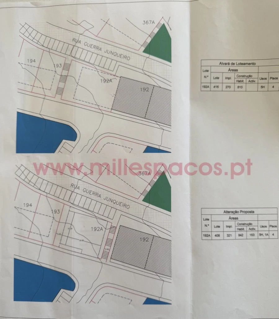 Terreno P/ Prédio para Venda em Ramada e Caneças Foto 16