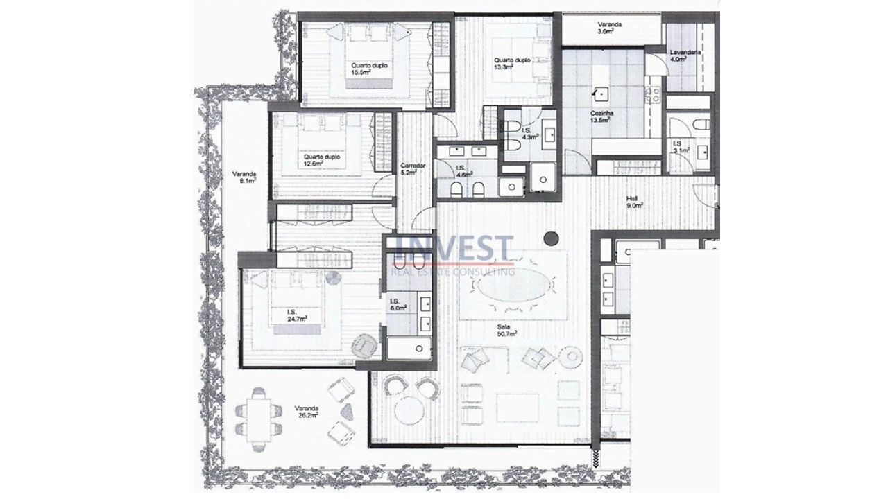 Apartamento T4 para Venda em Lordelo do Ouro e Massarelos Foto 23