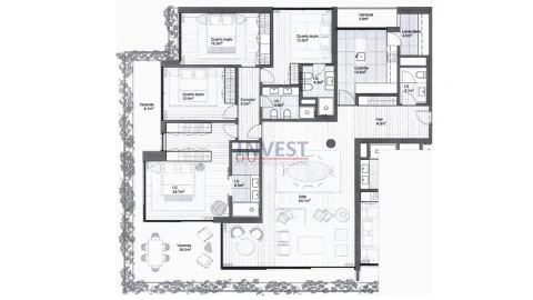 Apartamento T4 para Venda em Lordelo do Ouro e Massarelos