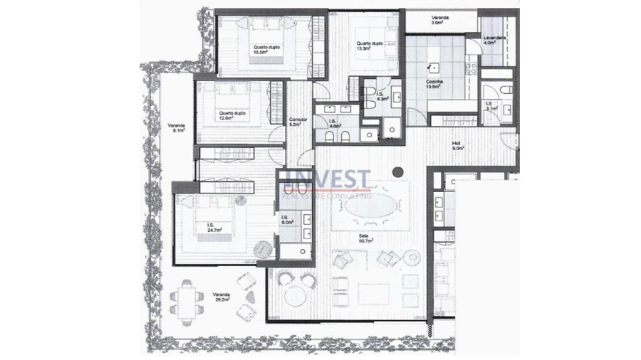 Apartamento T4 para Venda em Lordelo do Ouro e Massarelos Foto 23