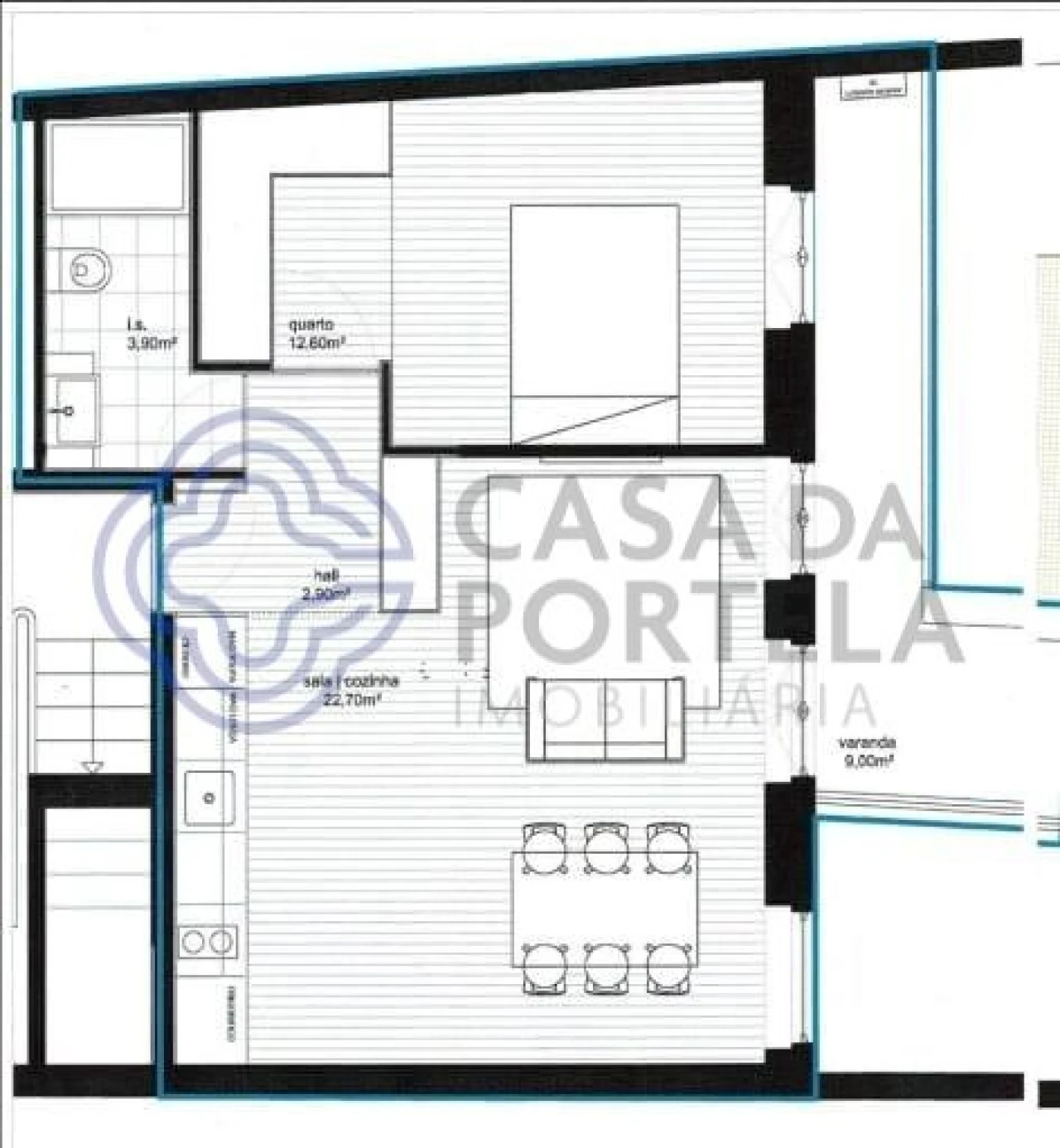 Apartamento T1 para Venda em Cedofeita, Santo Ildefonso, Sé, Miragaia, São Nicolau e Vitória Foto 20
