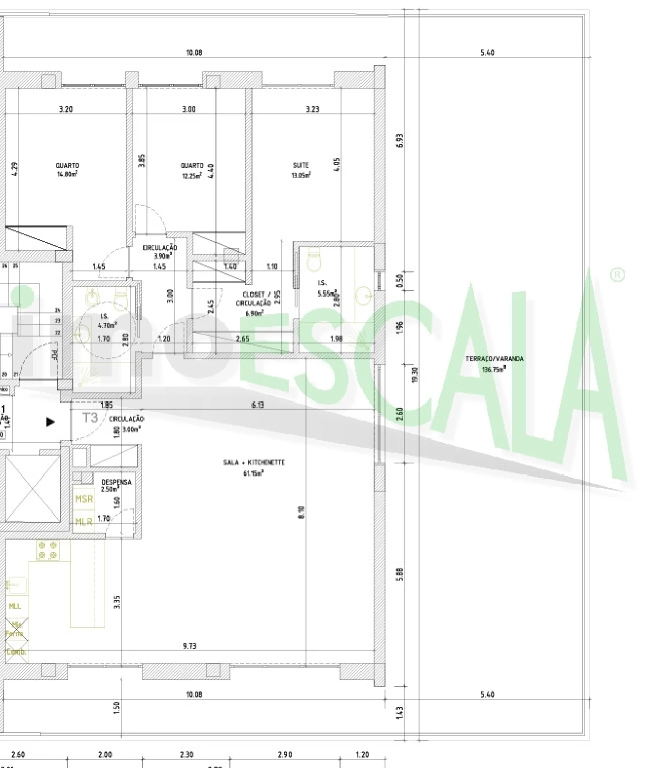 Apartamento T3 para Venda em Marvila, Ribeira Santarém, São Salvador, São Nicolau Foto 28