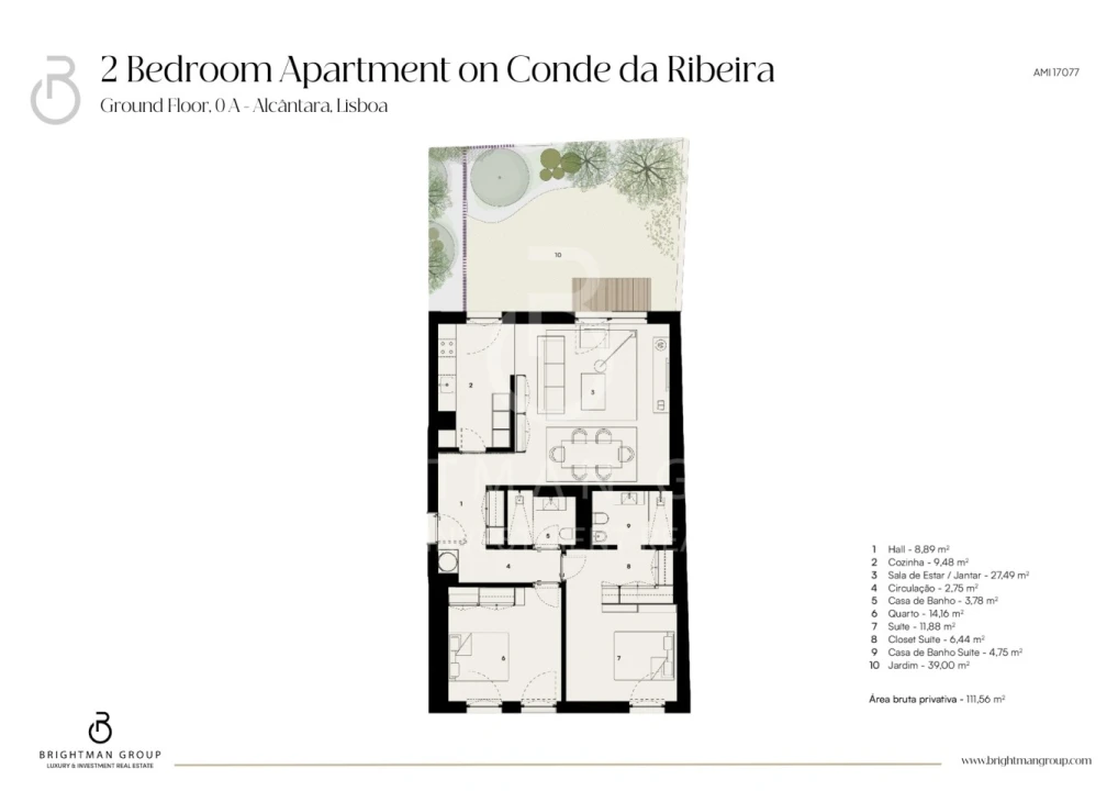 Apartamento T2 para Venda em Alcantara Foto 13