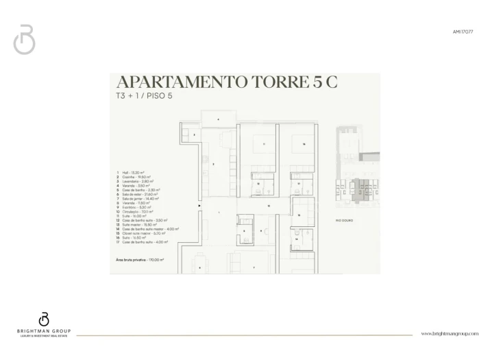 Apartamento T3 para Venda em Lordelo do Ouro e Massarelos Foto 8