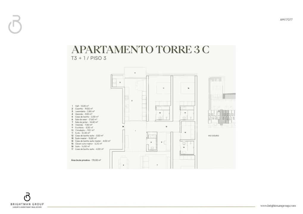Apartamento T3 para Venda em Lordelo do Ouro e Massarelos Foto 8