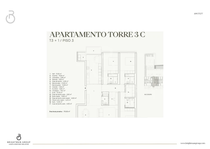 Apartamento T3 para Venda em Lordelo do Ouro e Massarelos Foto 8