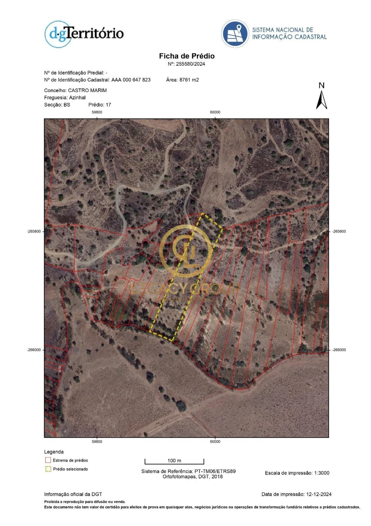 Terreno para Venda em Azinhal Foto 2