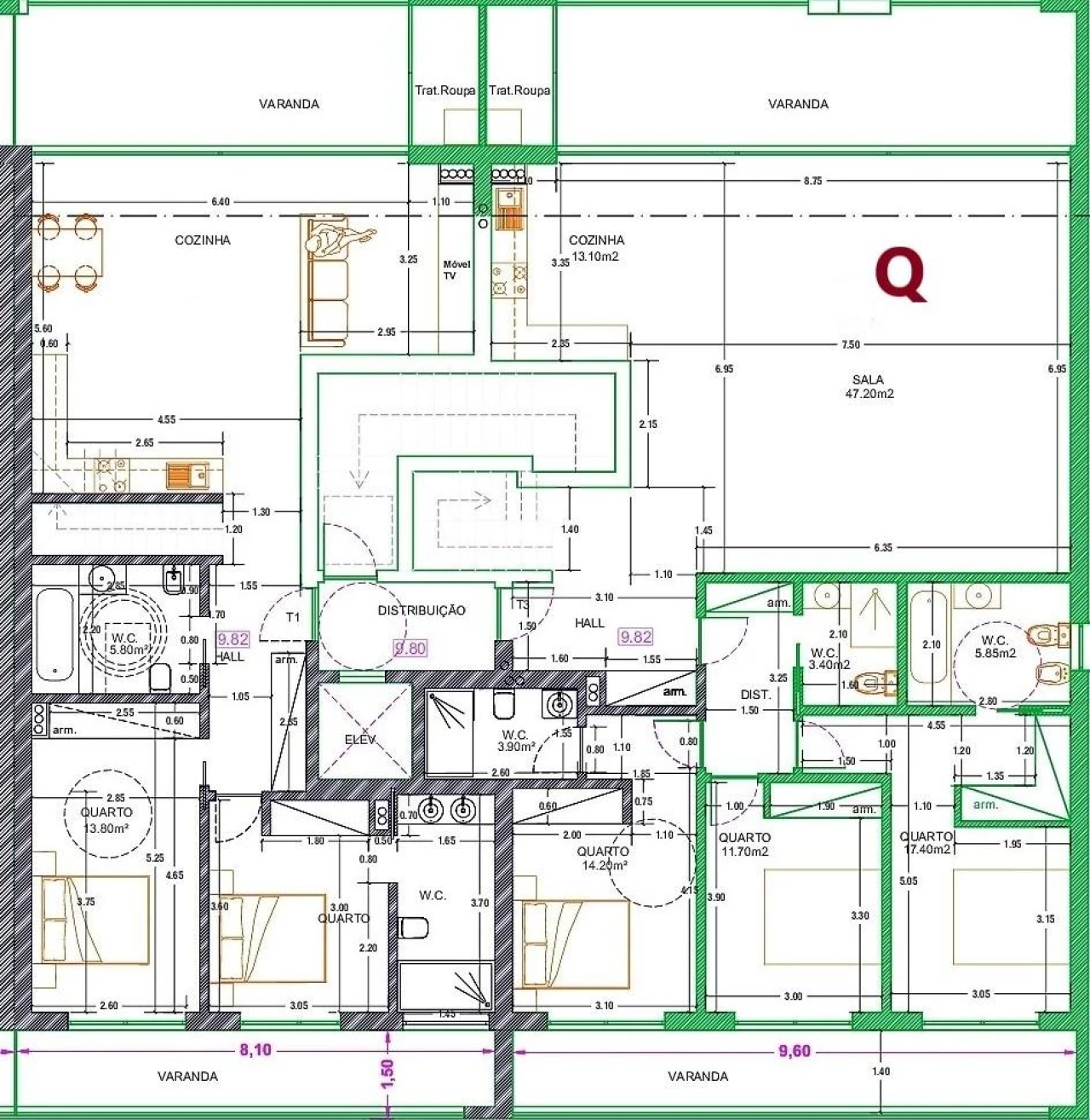 Apartamento T4 para Venda em Gafanha da Encarnação Foto 22