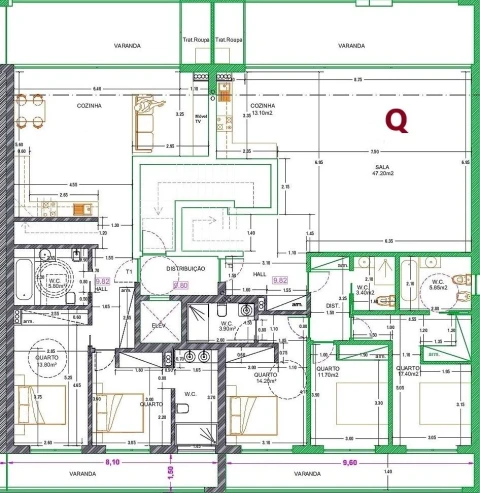Apartamento T4 para Venda em Gafanha da Encarnação