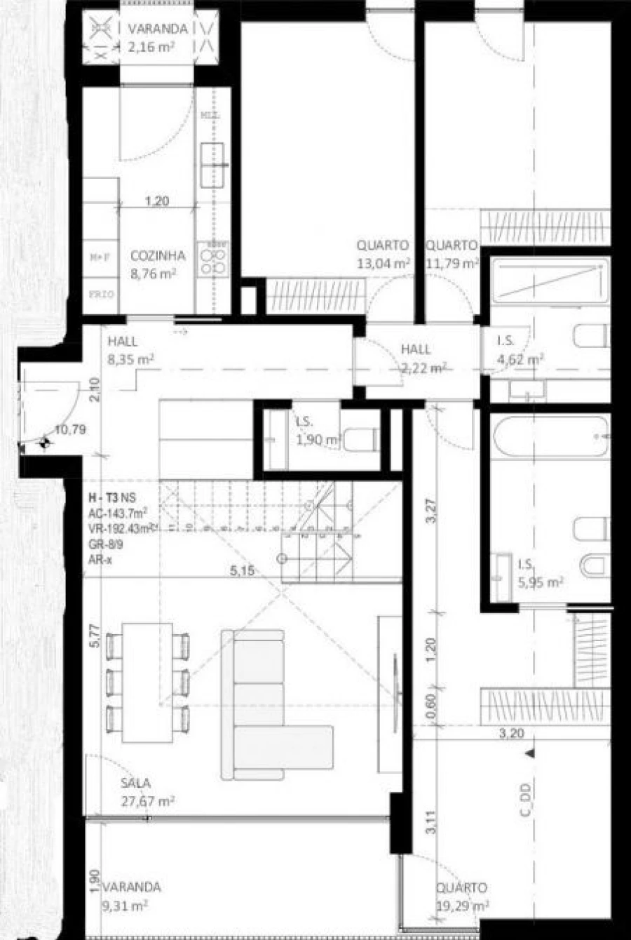 Apartamento T3 para Venda em Gafanha da Boa Hora Foto 20