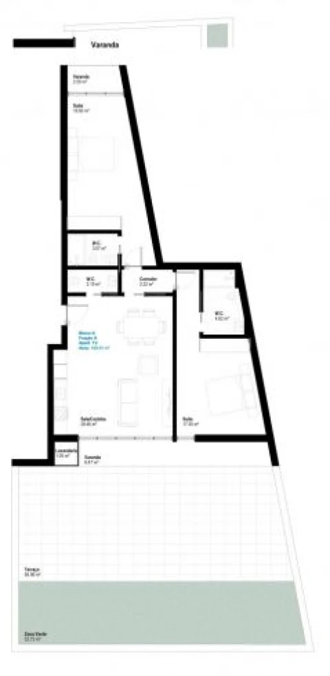 Apartamento T3 para Venda em Esgueira