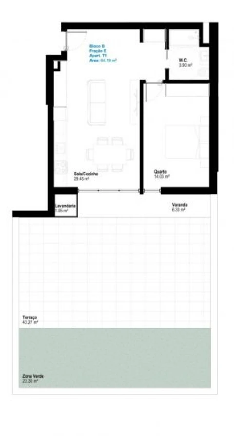 Apartamento T3 para Venda em Esgueira