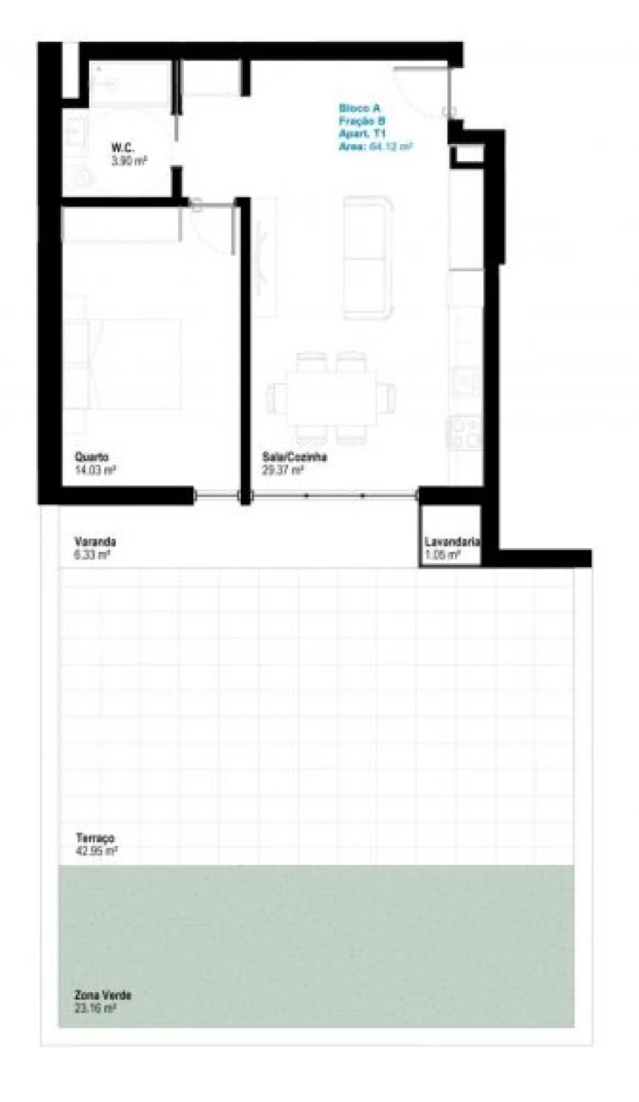 Apartamento T3 para Venda em Esgueira Foto 14