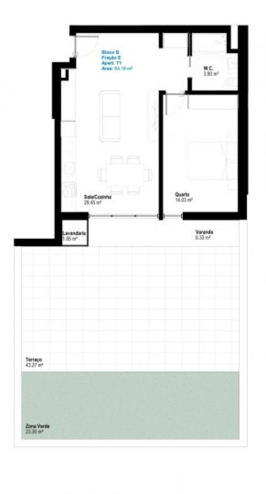Apartamento T3 para Venda em Esgueira Foto 16
