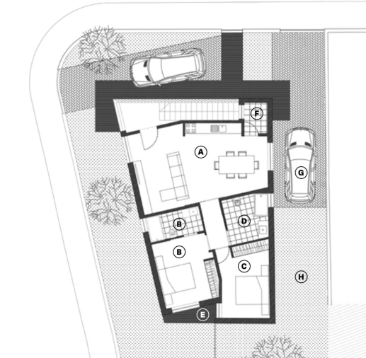 Apartamento T2 para Venda em Gafanha da Nazaré Planta 1