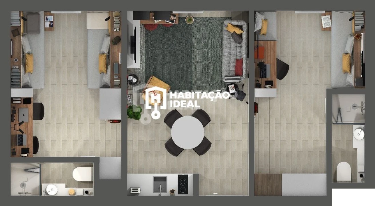 Apartamento T2 para Venda em Gualtar Foto 5