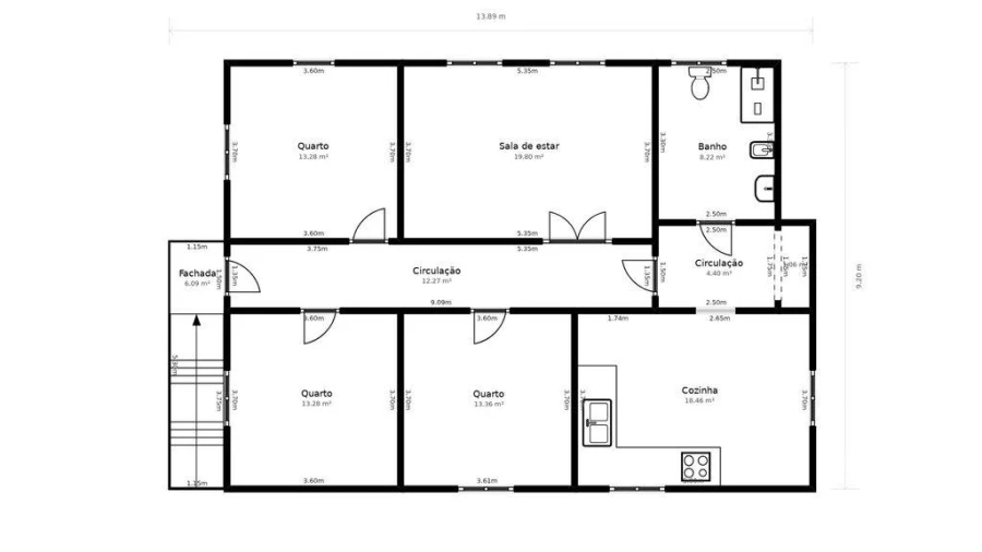 Moradia T4 para Venda em Alvares Foto 25