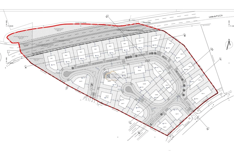 Terreno para Venda em Albufeira e Olhos de Água Planta 1