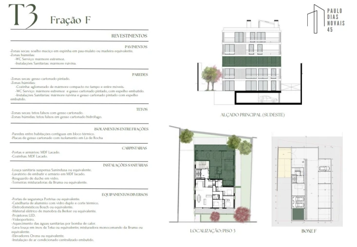 Apartamento T3 para Venda em Lordelo do Ouro e Massarelos Planta 2