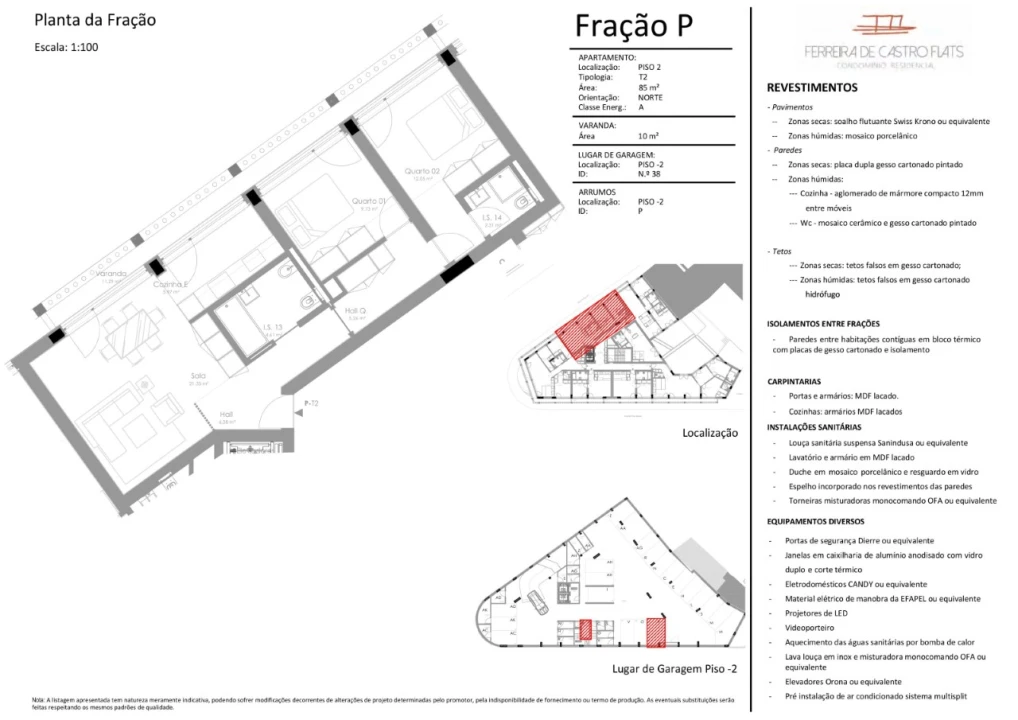 Apartamento T2 para Venda em Bonfim Foto 8