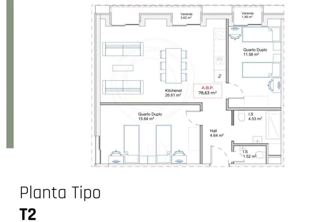 Apartamento T2 para Venda em Paranhos Foto 9