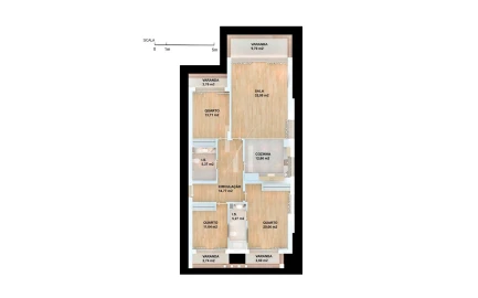 Apartamento T3 para Venda em Albufeira e Olhos de Água